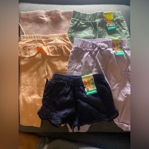 NWT Granimals/Easy-Peasy Pants/Shorts Bundle 6-9 Months